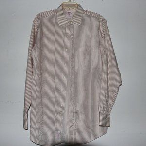 Brooks Brothers Horizontal Striped Button Down Shirt